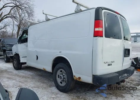 2006 GMC Savana Work Van из США, поврежденный, VIN 1GTGG29V461188321